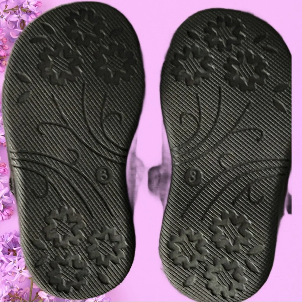 NEW Black Patent Leather Mary Janes Walkers SHOES Rachel Baby EASTER Infant Sz 3